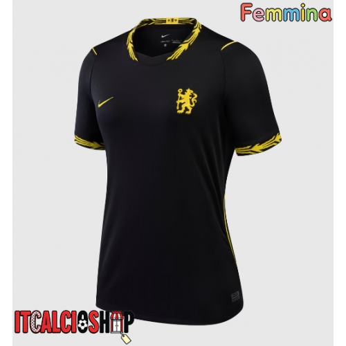 Chelsea Wesley Fofana #3 Seconda Maglia Femmina 2026-27 Manica Corta
